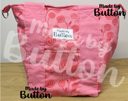 "Journey Through The Lollipop Flowers" Mini Tote Bag