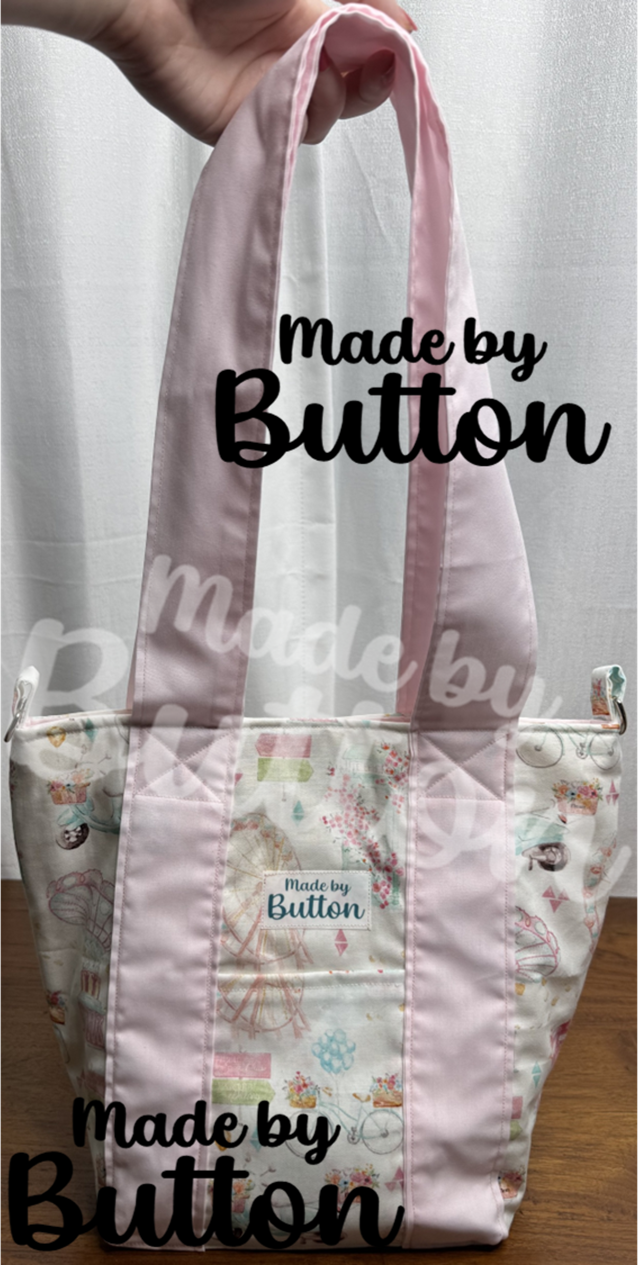 "Pastel Promise" Mini Tote Bag