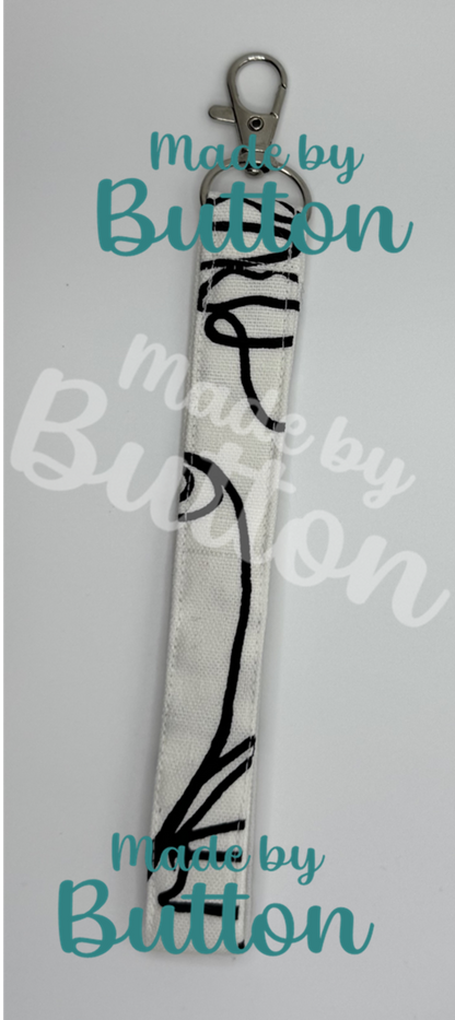 "Let's Face It!" Wristlet