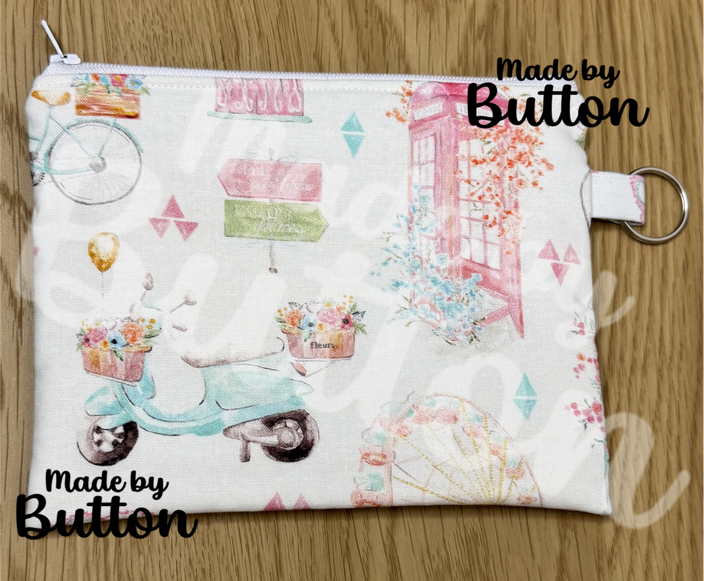 "Pastel Promise" Zipper Pouch (Variant A)