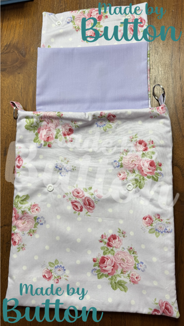 "Soft Polka Dot" Large Book Sleeve