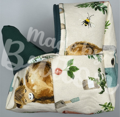"Peaceful Farming" Boxy Pouch
