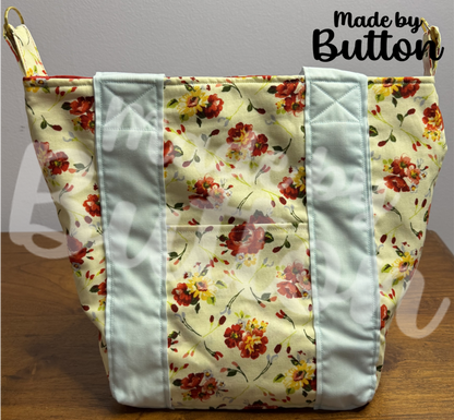 "Cozy Bouquet" Mini Tote (Variant B)