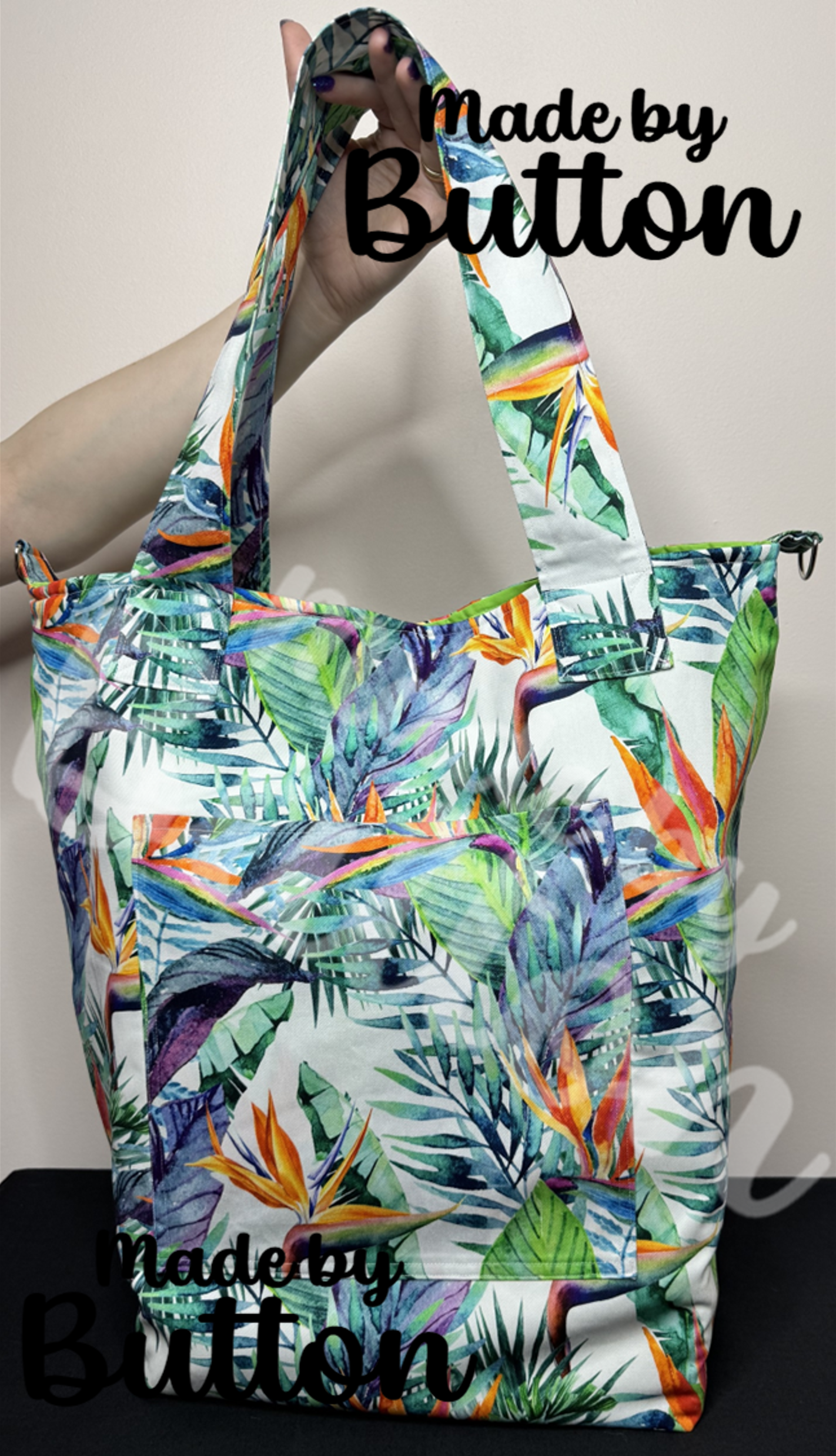 "Forbidden Paradise" Large Tote Bag