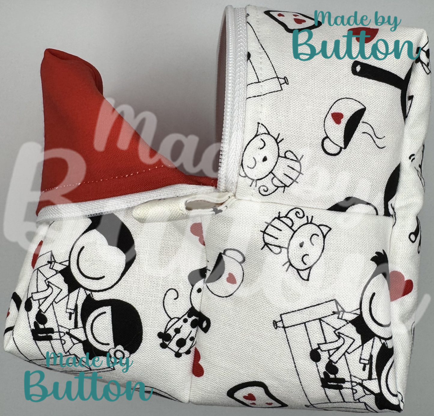 "Cozy Home" Boxy Pouches (Variant B)