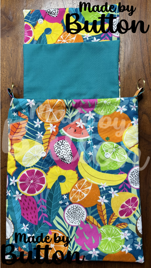 "Tropical Splash" Large Book Sleeve
