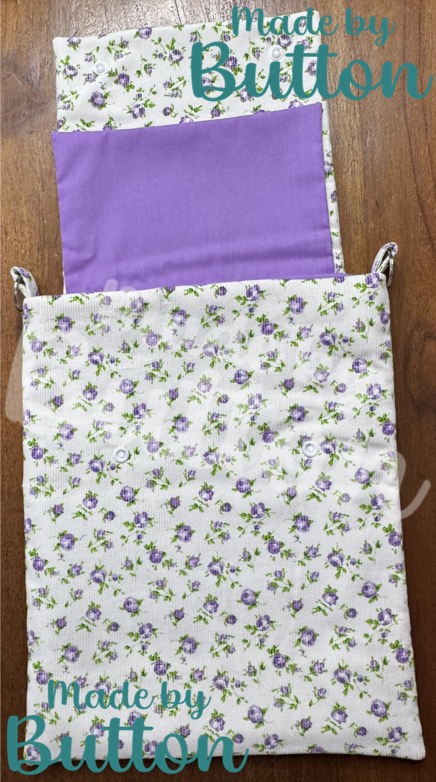 "Corduroy Bliss" Large Book Sleeve