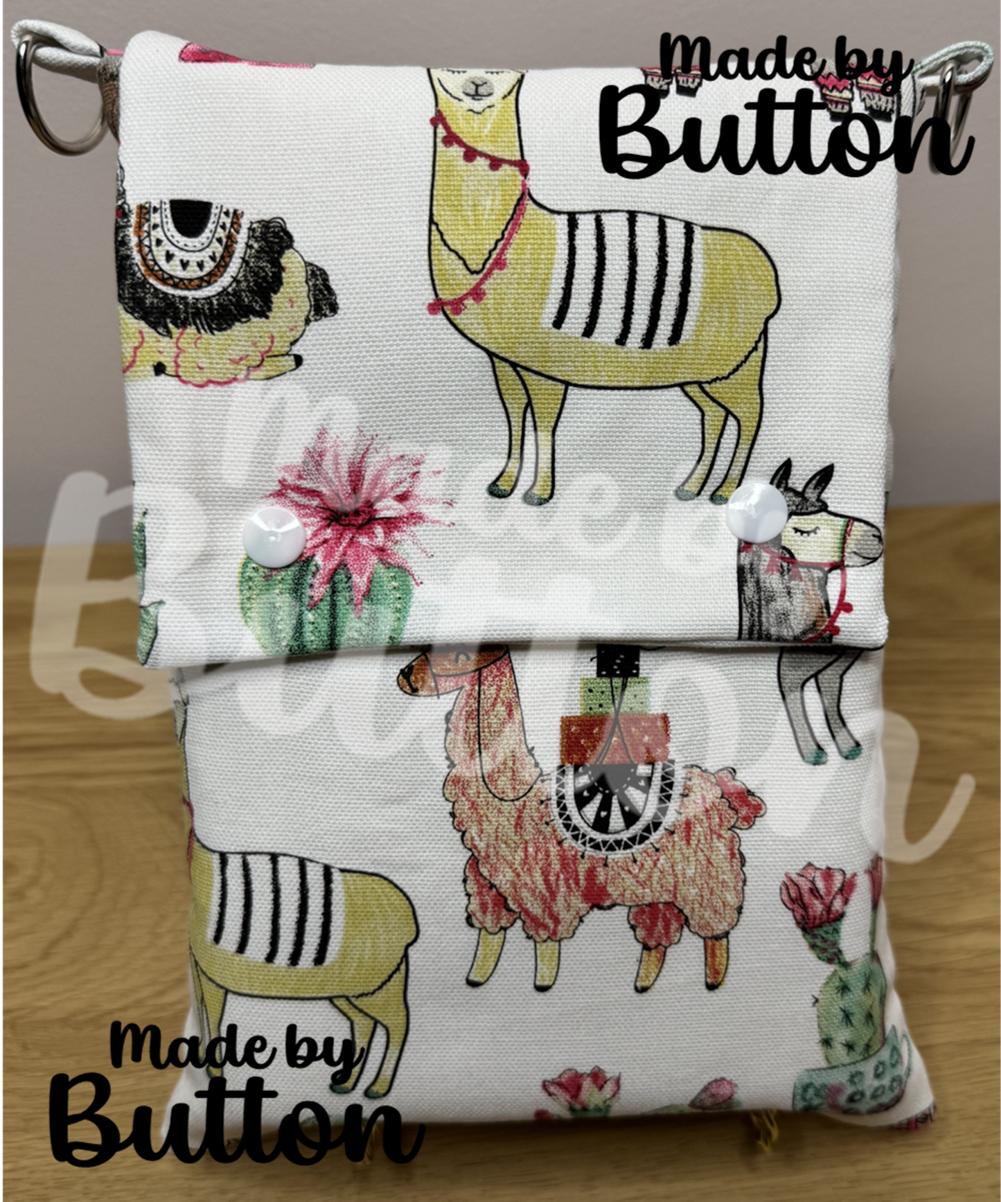 "Llama Be Prickly" Book Sleeve (Variant B)
