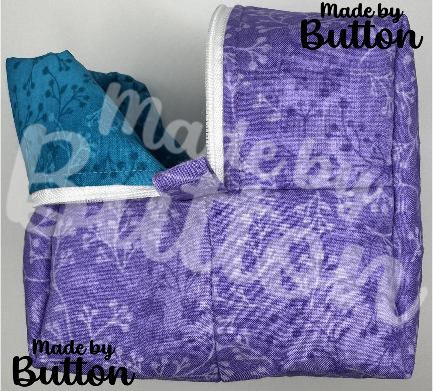 "The Purple Mirage" Boxy Pouch
