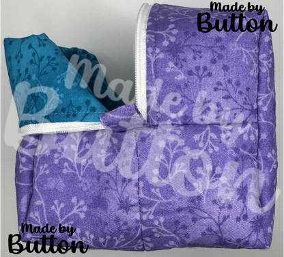"The Purple Mirage" Boxy Pouch