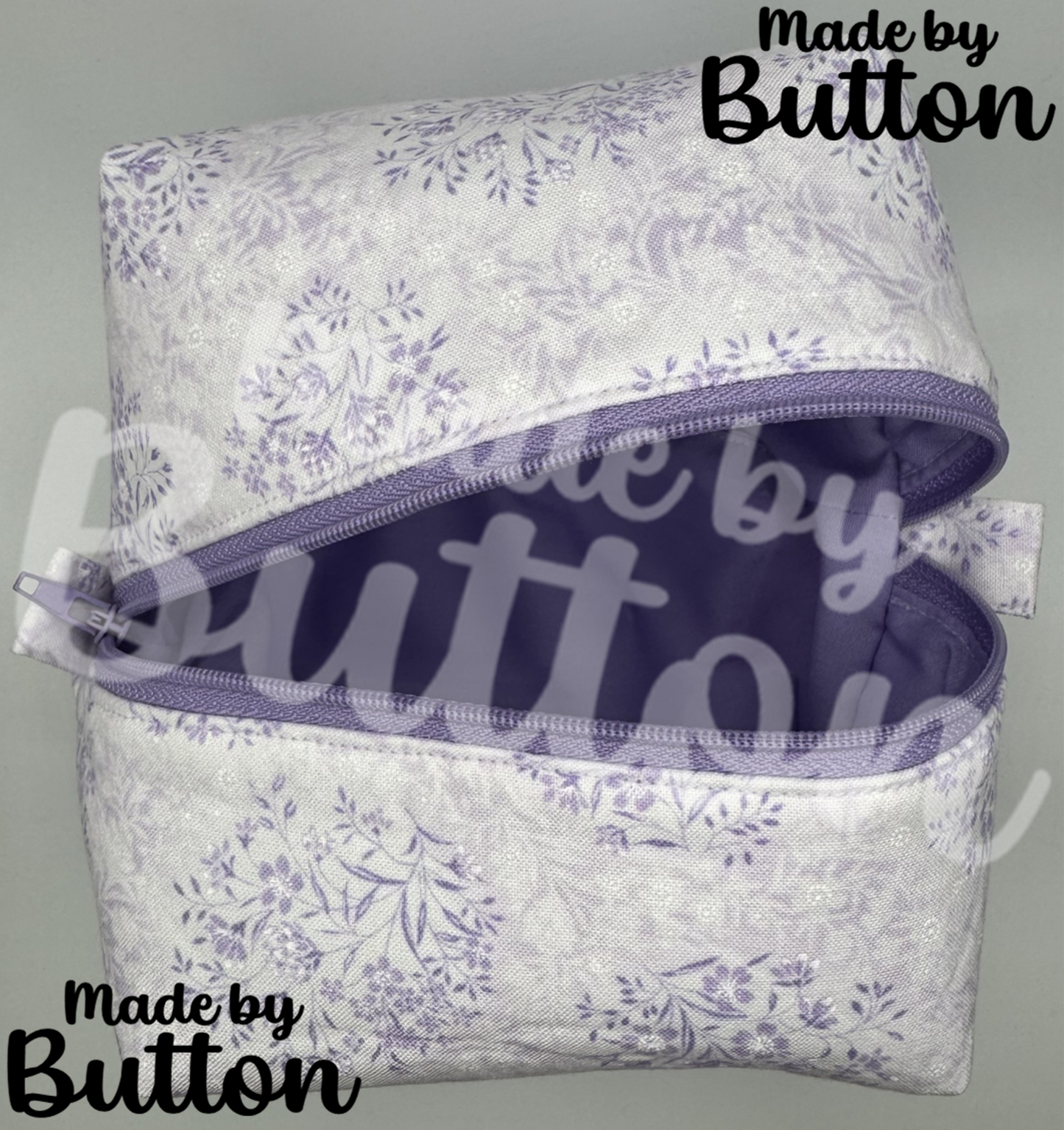 "Simply Lavender" Boxy Pouch (Variant A)