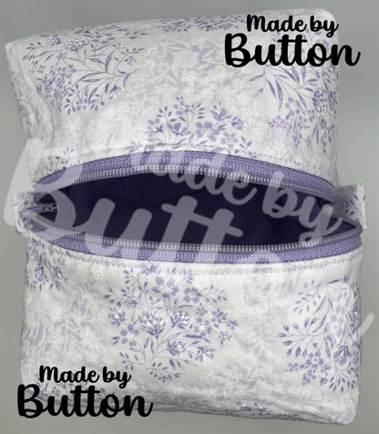 "Simply Lavender" Boxy Pouch (Variant B)