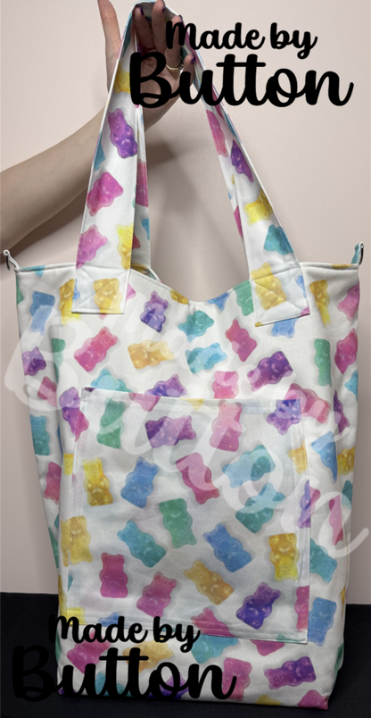 "OverBEARingly Sweet" Large Tote Bag