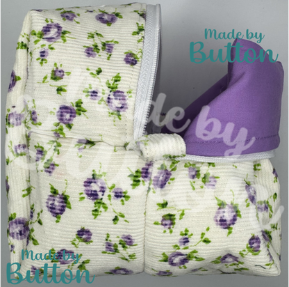 "Corduroy Bliss" Boxy Pouch