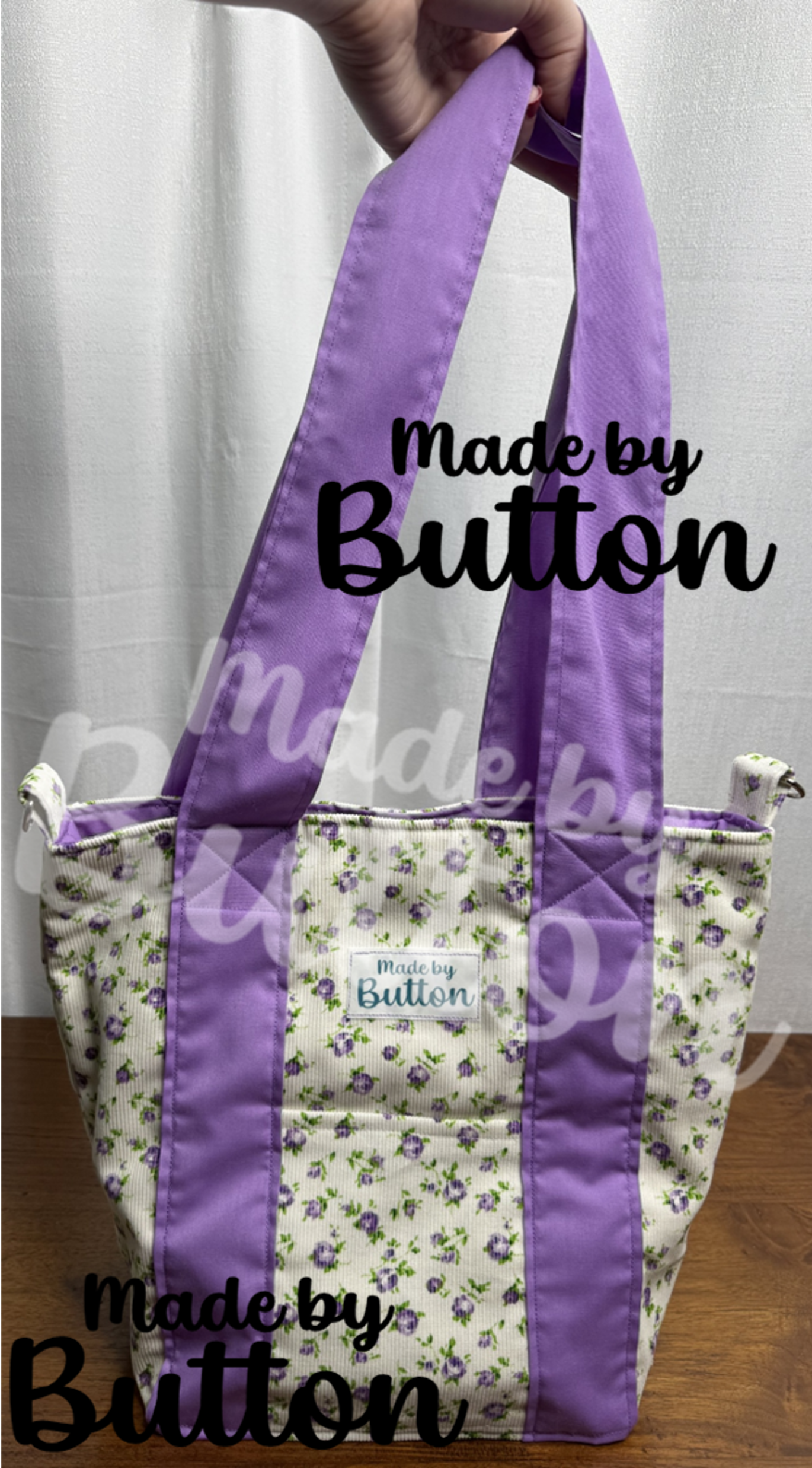 "Corduroy Bliss" Mini Tote Bag