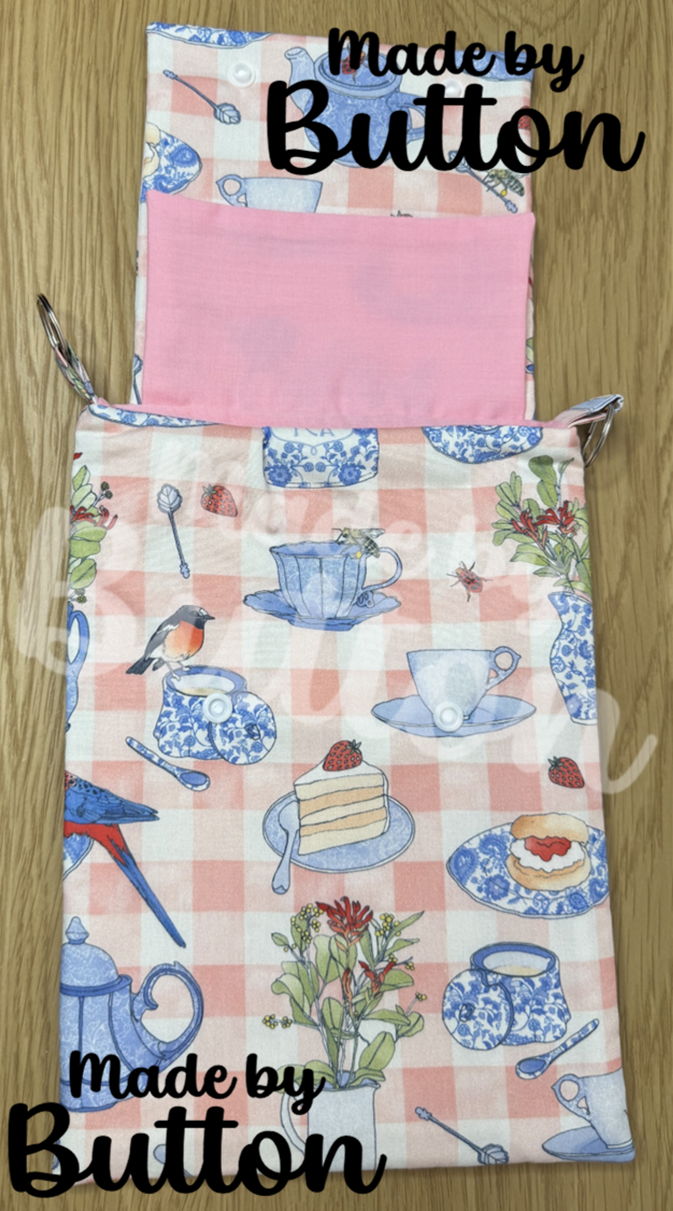 "Birdy Picnic" Book Sleeve