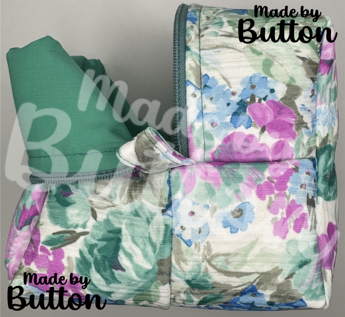 "Watercoloured Fantasy" Boxy Pouch
