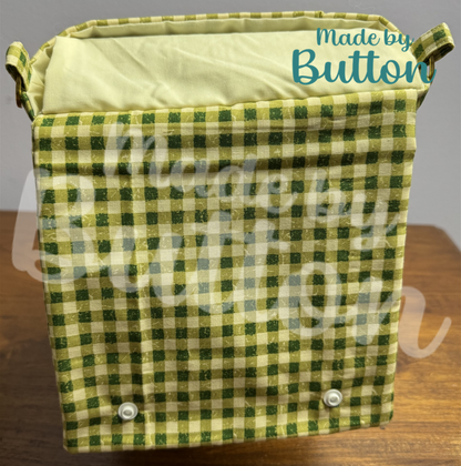 "Vintage Gingham" Large Book Sleeve