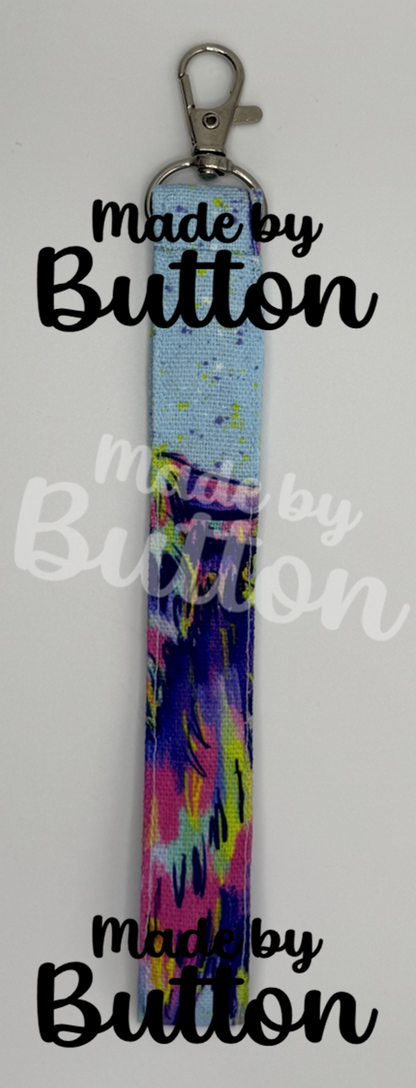 "Rainbow Pasture" Wristlet