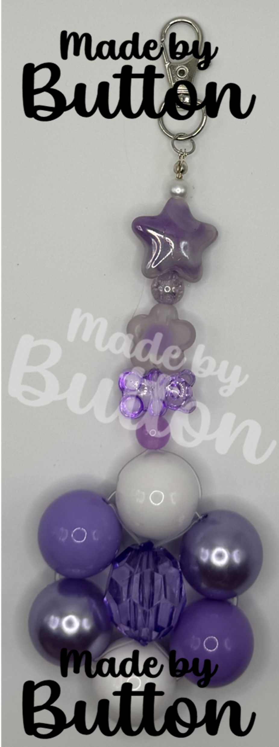 A Mix Of Lavender Keychain