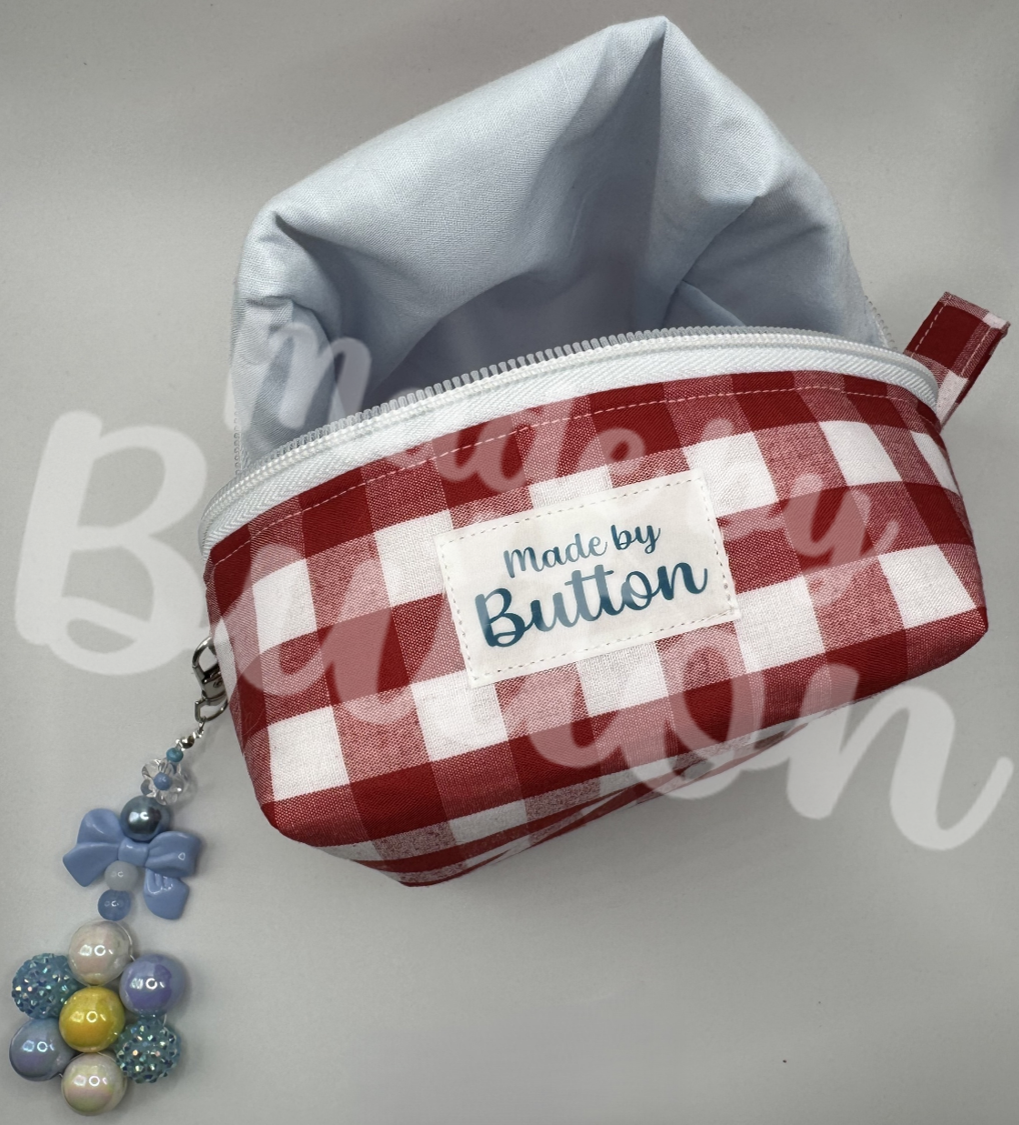 "Pudding's Basket" Boxy Pouch (Variant A)