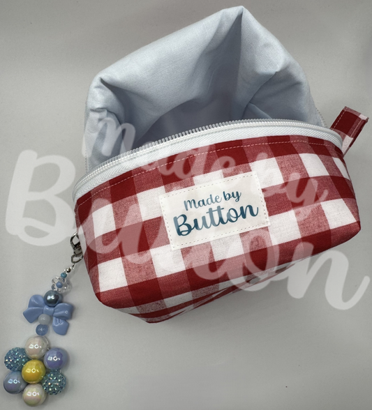"Pudding's Basket" Boxy Pouch (Variant A)