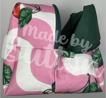 "Cherry Swirl Ice-Cream" Boxy Pouch