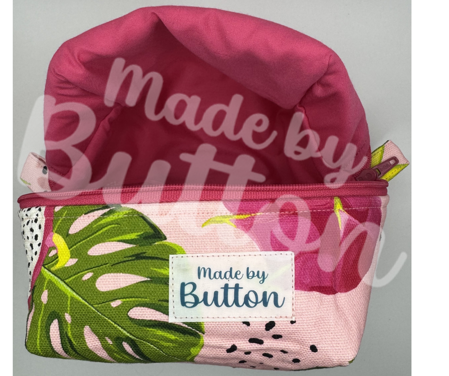 "Blushing Fruit" Boxy Pouches