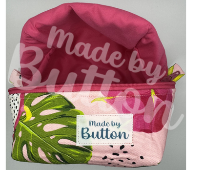 "Blushing Fruit" Boxy Pouches