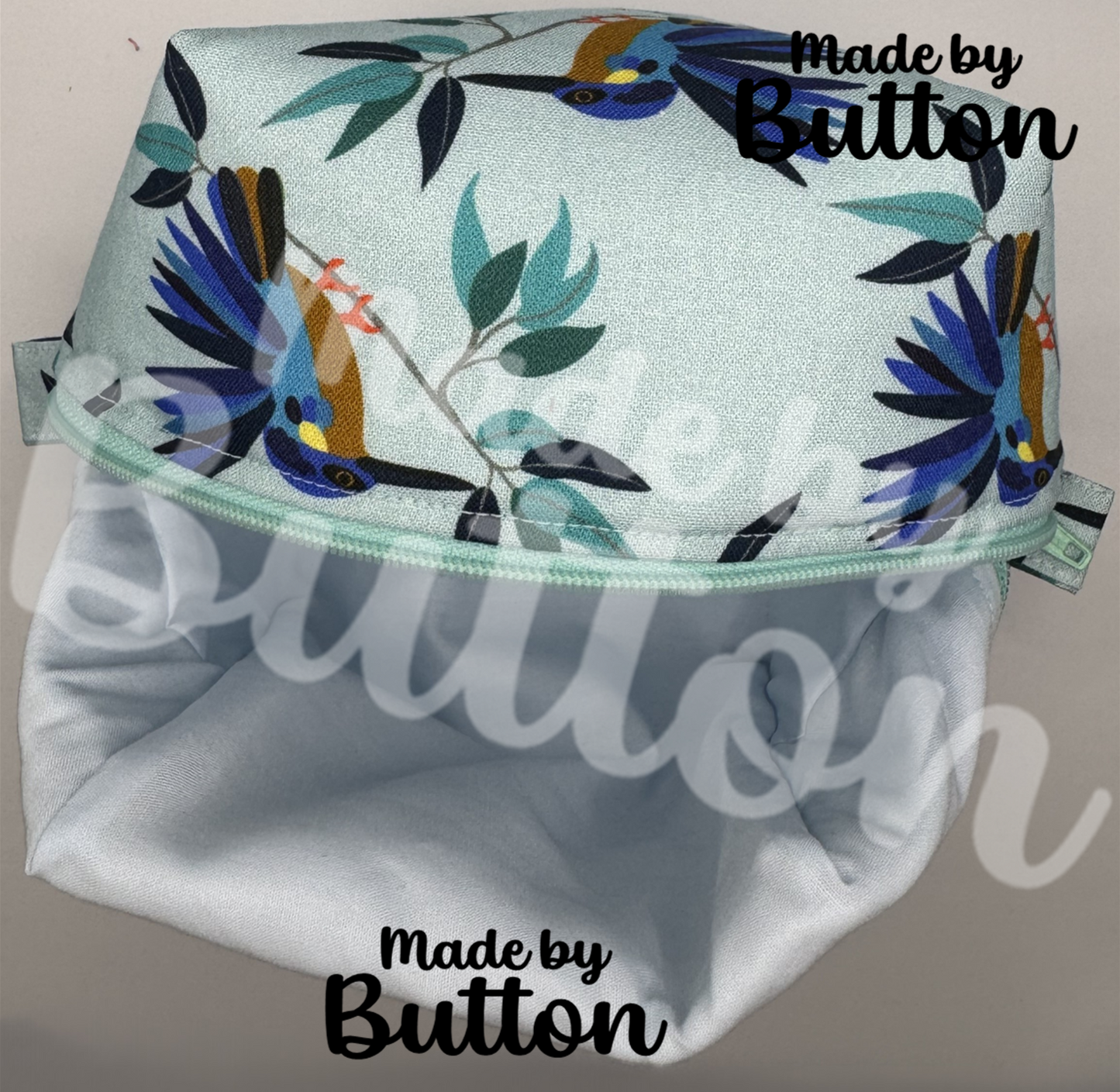 "Flock To The Gums" Boxy Pouch