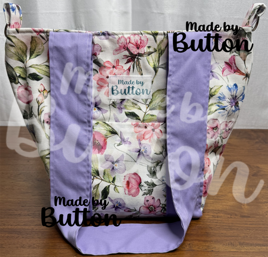 "My Time To Bloom" Mini Tote Bag