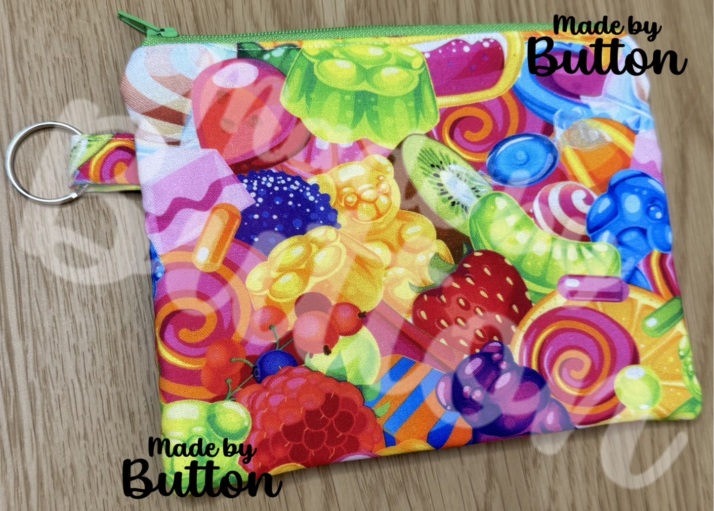 "Not My Sweet Tooth!" Zipper Pouch