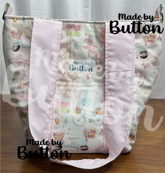 "Pastel Promise" Mini Tote Bag