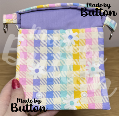 "Pastels, Kept In Check" Book Sleeve