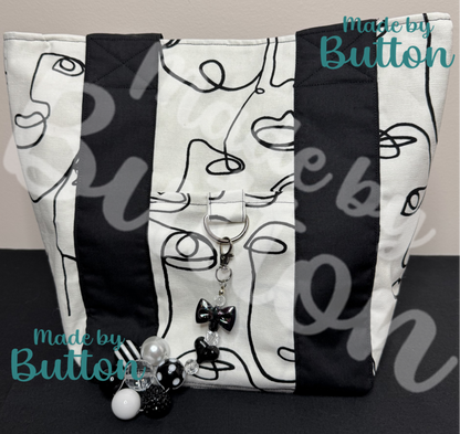 "Let's Face It!" Mini Tote Bag