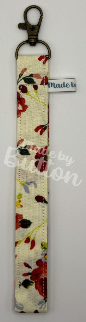 "Cozy Bouquet" Wristlet (Antique Gold)