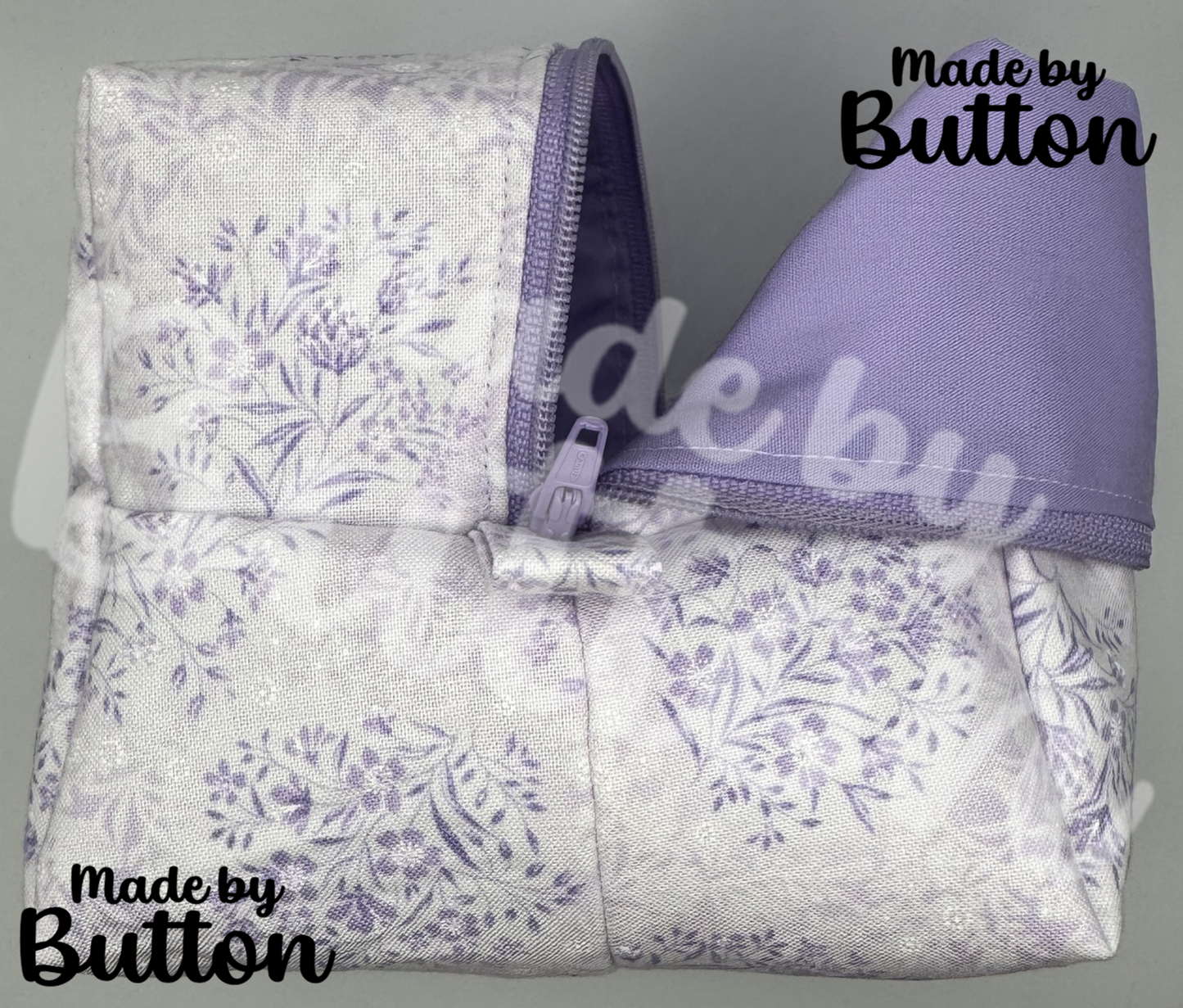"Simply Lavender" Boxy Pouch (Variant B)