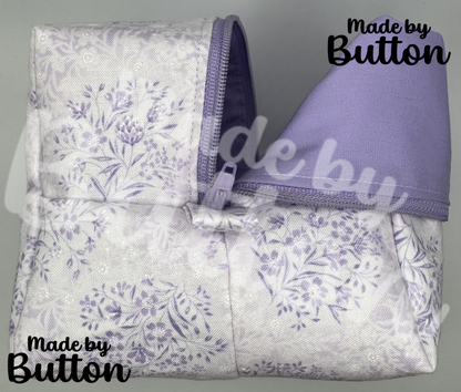 "Simply Lavender" Boxy Pouch (Variant B)