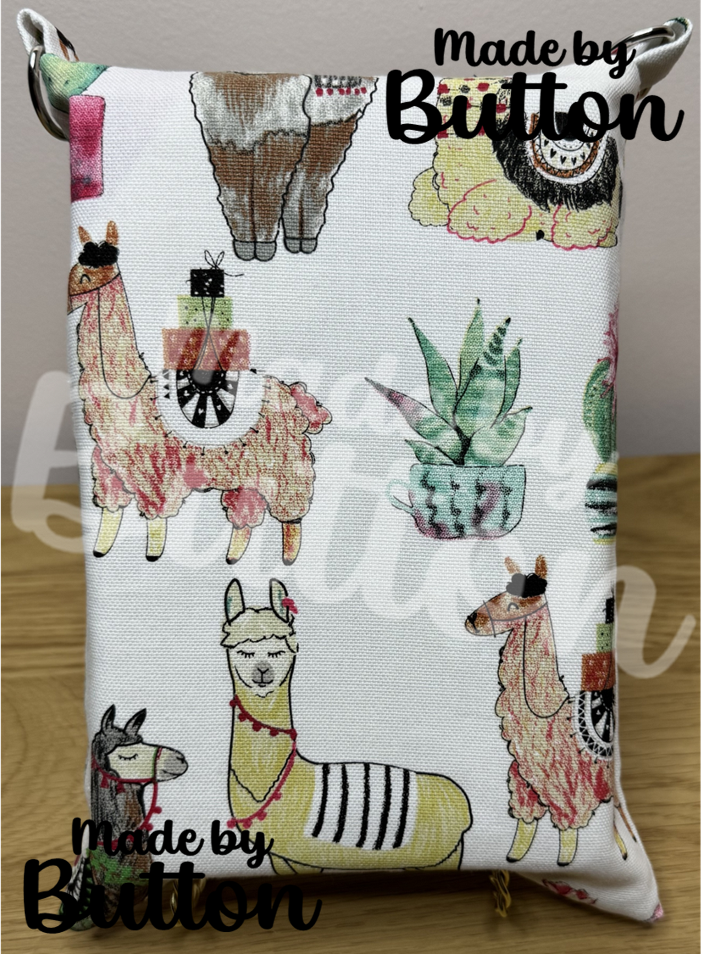"Llama Be Prickly" Book Sleeve (Variant C)