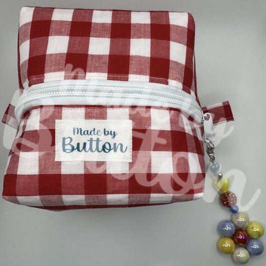 "Pudding's Basket" Boxy Pouch (Variant B)