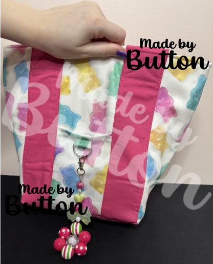 "OverBEARingly Sweet" Mini Tote Bag