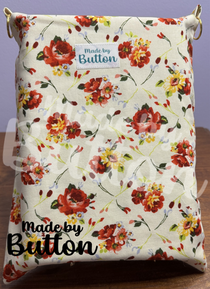 "Cozy Bouquet" Large Book Sleeve (Variant B)