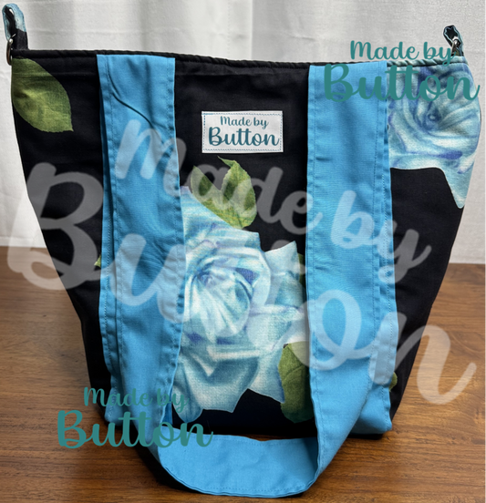 "Statement Rosette" Mini Tote Bag