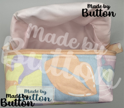 "Good Vibes Only" Boxy Pouch