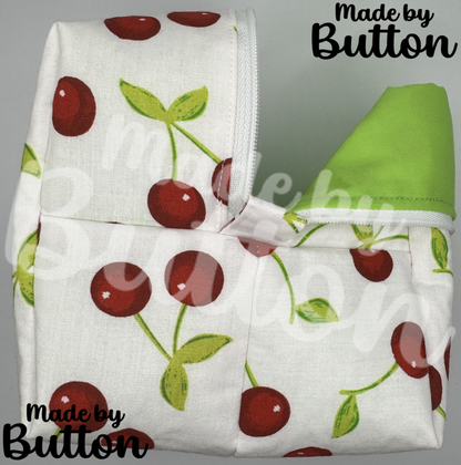 "Chomp This Juicy Cherry" Boxy Pouch