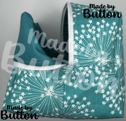 "Dandelion Fireworks" Boxy Pouch (Variant D)