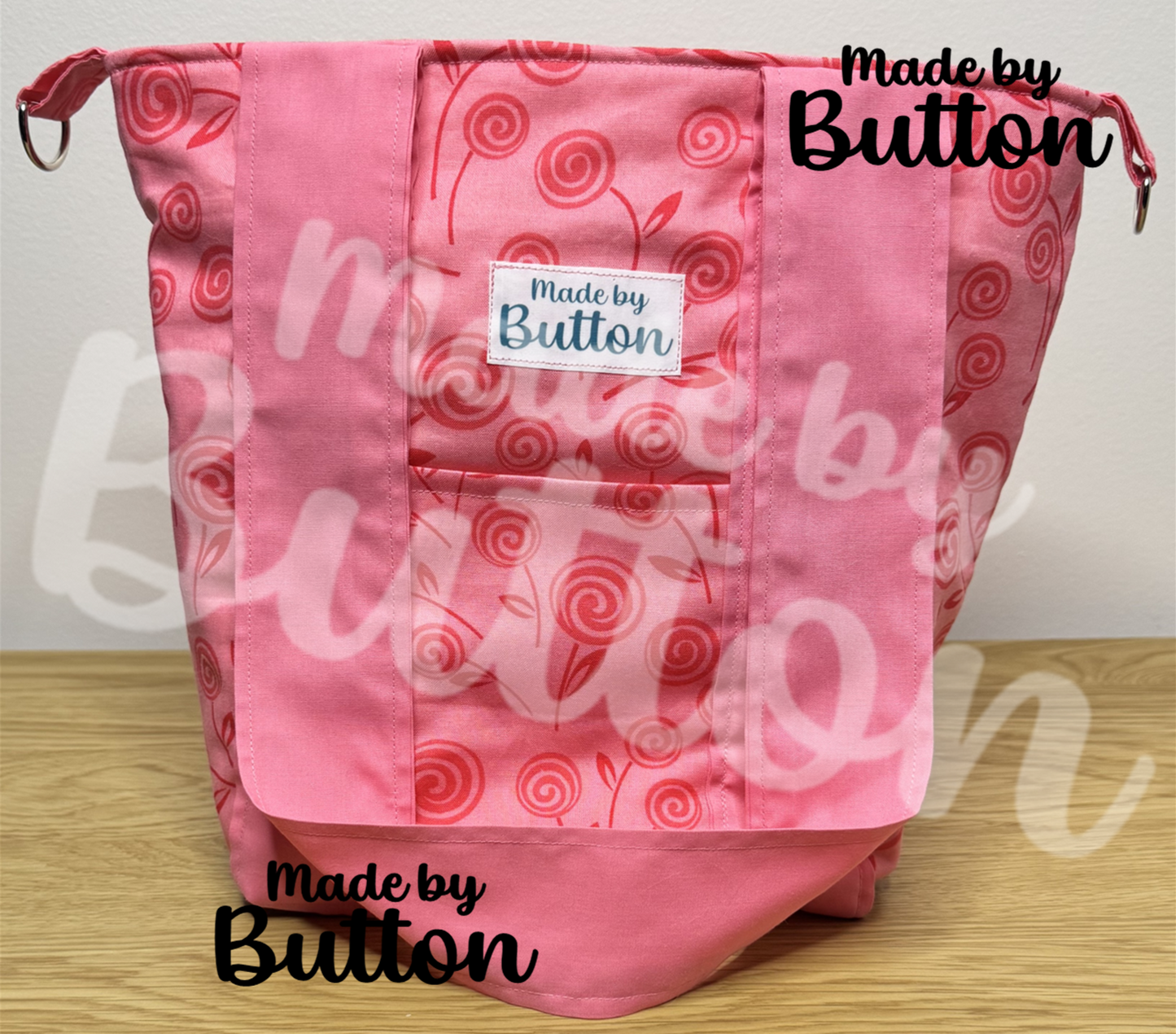 "Journey Through The Lollipop Flowers" Mini Tote Bag