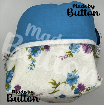 "Flowers For You" Boxy Pouch