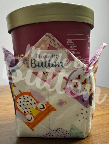 "Fashionista Owls" Ice-Cream Hugger (Variant B)