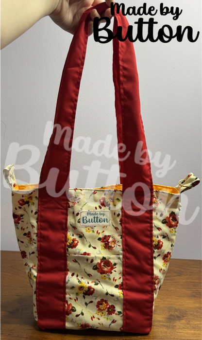 "Cozy Bouquet" Mini Tote (Variant A)